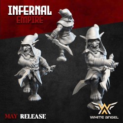 ASSASIN GOBLIN x 10 - Bigusson - Druk 3D - White Angels