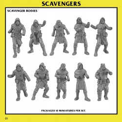 Scavengers Gang x 10- Bigusson - Druk 3d - Monstrous Encounters