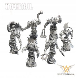 INFERNAL FIRE x 10 - Bigusson - Druk 3D - White Angels