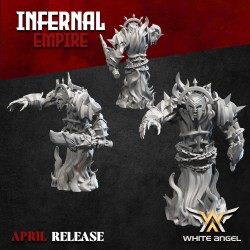 INFERNAL FIRE x 10 - Bigusson - Druk 3D - White Angels