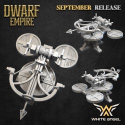 DWARF CROSSBOW - Bigusson - Druk 3D - White Angels