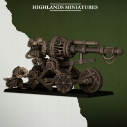 Sewer Vermin Cannon - Druk 3d - Highlands Miniatures