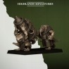 Sewer Vermin Heavy Weapons Teams - Druk - Highlands Miniatures