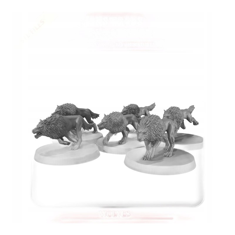 Wolf Pack - Bigusson - Druk 3d - Monstrous Encounters