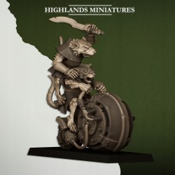 Sewer Vermin Heavy Weapons Teams - Druk - Highlands Miniatures