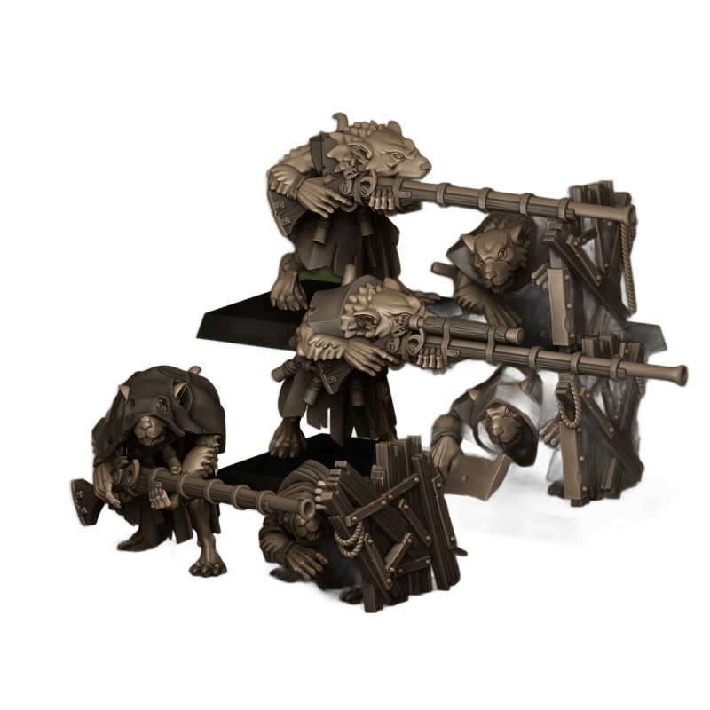 Vermin Shooters Teams - Bigusson - Druk 3d - Highlands Miniatures