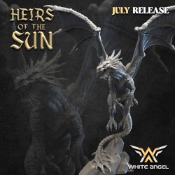 GREAT DRAGON OF THE SUN - Bigusson - Druk 3D - White Angels