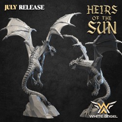 GREAT DRAGON OF THE SUN - Bigusson - Druk 3D - White Angels