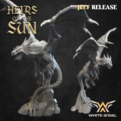 GREAT DRAGON OF THE SUN - Bigusson - Druk 3D - White Angels