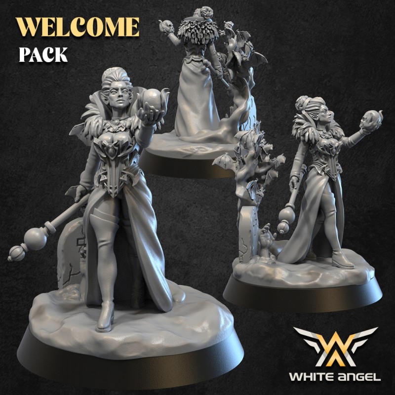 MISS VON DER LEYEN - Bigusson - Druk 3D - White Angels MISS VON DER LEYEN - Bigusson - Druk 3D - White Angels
