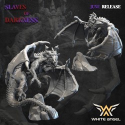 DARK DRAGON - Bigusson - Druk 3D - White Angels