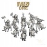 Dwarf Boar Warrior x 7 + cmd - Bigusson - Druk 3D - White Angels
