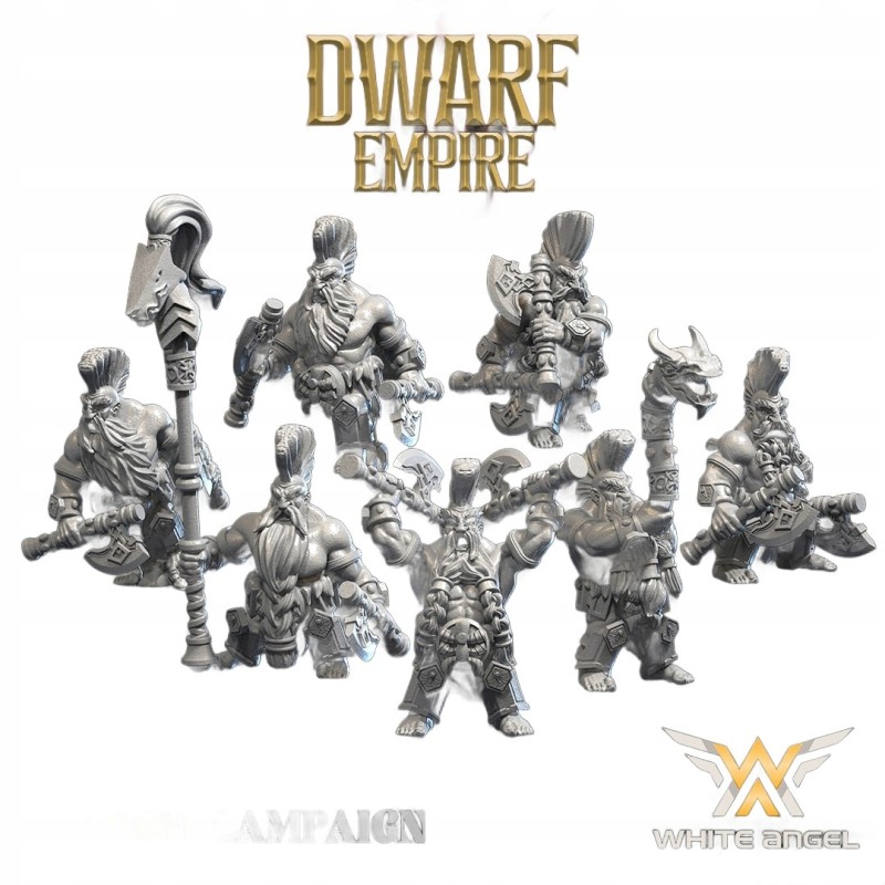 DRAGON KILLER x10 - Bigusson - Druk 3D - White Angels