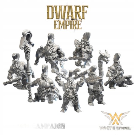 DRAGON KILLER x10 - Bigusson - Druk 3D - White Angels