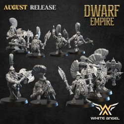 GUARD OF FLAMES x5 - Bigusson - Druk 3D - White Angels