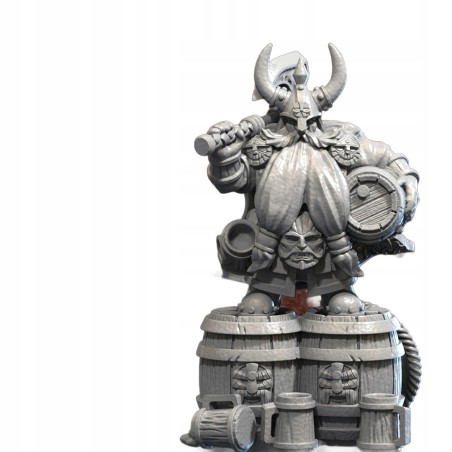 DWARF BARRELMAN - Bigusson - Druk 3D - White Angels