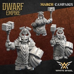 DWARF EMPEROR - Bigusson - Druk 3D - White Angels