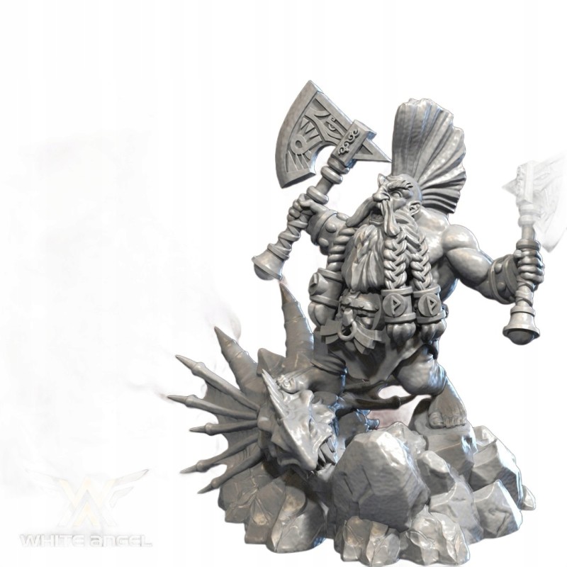 THE LEGENDARY KILLER - Bigusson - Druk 3D - White Angels