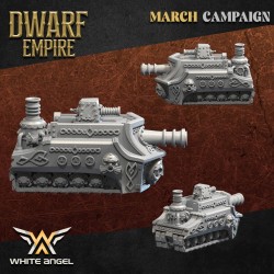 DWARF TANK - Bigusson - Druk 3D - White Angels