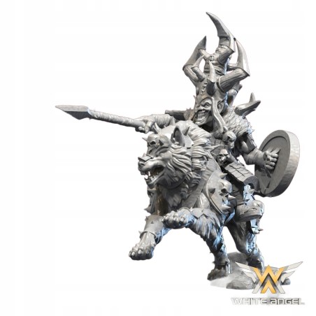 Infernal Goblin Commander Wolf - Bigusson - Druk 3D - White Angels