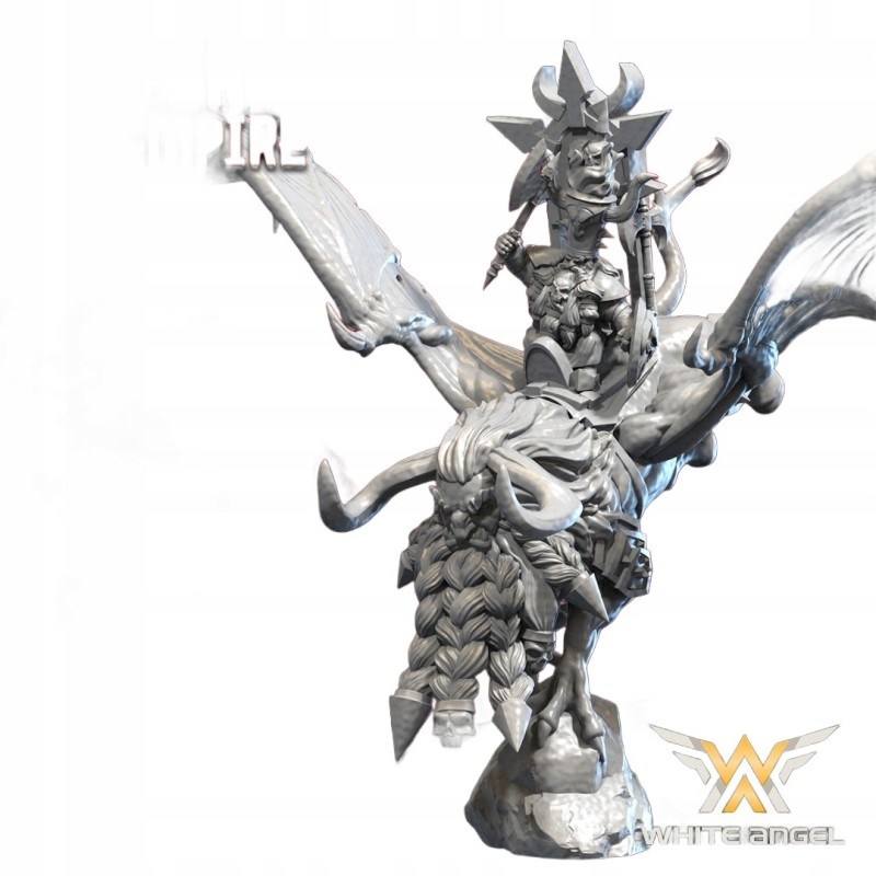 Infernal God Mounted - Bigusson - Druk 3D - White Angels