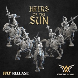 RIDER OF THE RIVER x 5 - Bigusson - 3D - White Angels