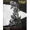 Dwarf Demonseeker Female Scenic Base - Bigusson - Highlands Miniatures