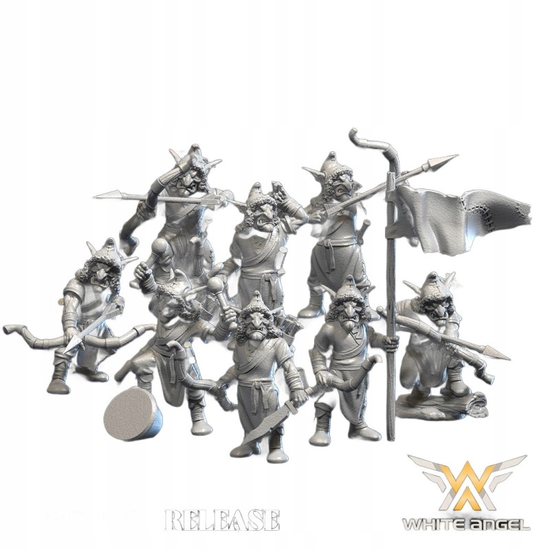 INFERNAL GOBLIN ARROW x 10 - Bigusson - Druk 3D - White Angels