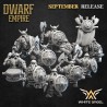 DWARF WARRIOR x 10 - Bigusson - Druk 3D - White Angels