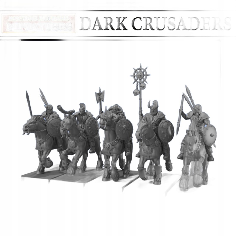 DARK CRUSADERS x2 + cmd - Bigusson - Druk 3D - Chaos - Monstrous Encounters