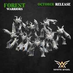 FOREST DEFENDER x 10 - Bigusson - Druk 3D - White Angels