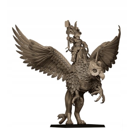 Sunland Emperor on Griffon - Bigusson - Highlands Miniatures