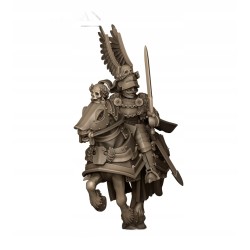 Sunland General on Horse - Bigusson - Highlands Miniatures
