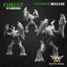 FOREST DEFENDER x 10 - Bigusson - Druk 3D - White Angels