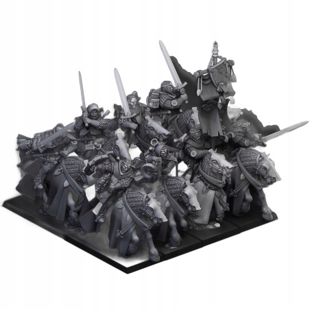 Questing Knights x 6 (3 + cmd) - druk 3d - Bigusson - Highlands Miniatures