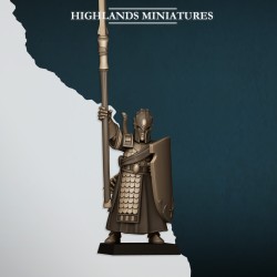 Aegean Sea Guard 7 + command - Bigusson - Highlands Miniatures
