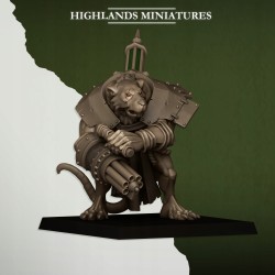 Ratgors x1 - Bigusson - Druk 3d - Highlands Miniatures