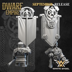 IRONHAMMER - DWARF EMPIRE x 7 + grupa dowodzenia - Bigusson - Druk 3D