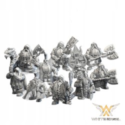 Dwarf Priest Killer x10 - Bigusson - Druk 3D - White Angels