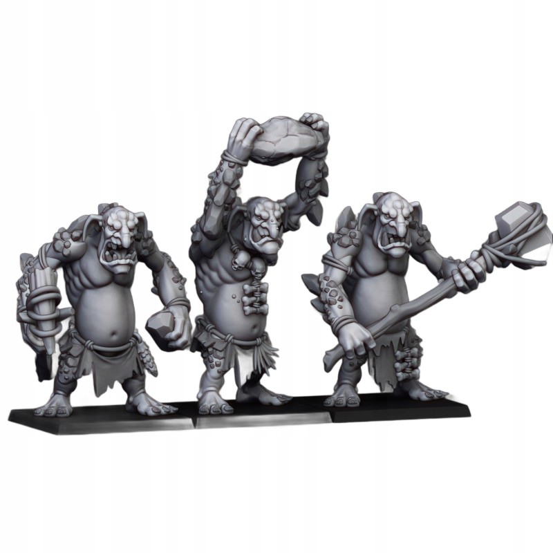 Cave Trolls - Bigusson - Druk 3d - Highlands Miniatures