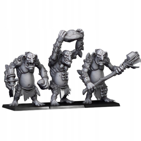 Cave Trolls - Bigusson - Druk 3d - Highlands Miniatures