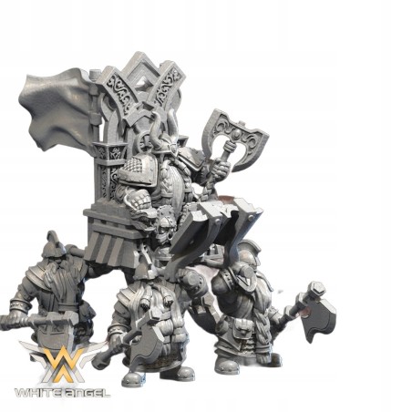THE DWARF KING - Bigusson - Druk 3D - White Angels