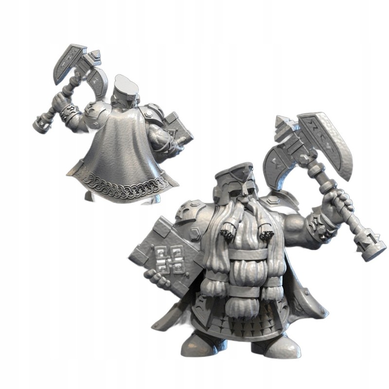 THE FORGER DWARF 1 - Bigusson - Druk 3D - White Angels