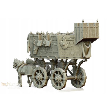 The Wittemberg Wagon - Druk 3d - Bigusson - Highlands Miniatures