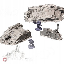 CRASHED TANKS 4 - Bigusson - druk 3d - Txarli Factory