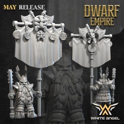 MASTER BEARD WARRIOR x 7 + cmd - Bigusson Miniatures - Druk 3D