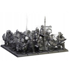 Dwarf Pikemen Unit x7 + 3 cmd - Bigusson - Druk 3d - Highlands Miniatures