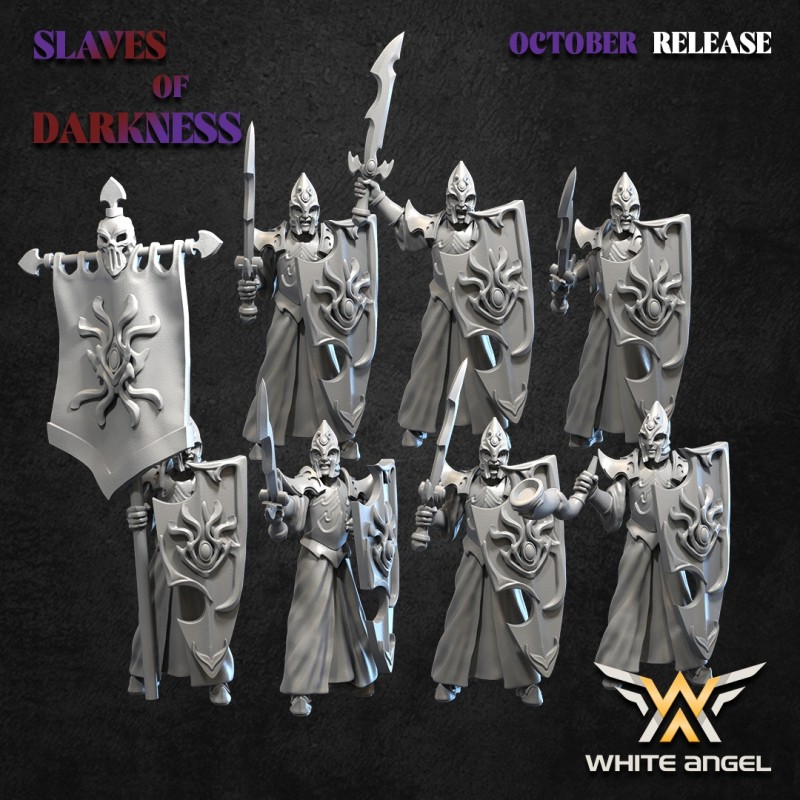 DARK GUARD x10 - Bigusson - Druk 3D - White Angels DARK GUARD x10 - Bigusson - Druk 3D - White Angels