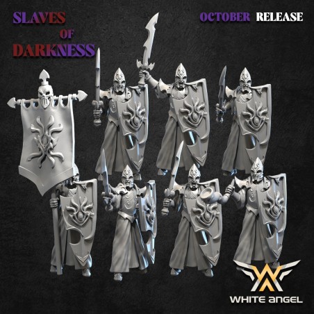 DARK GUARD x10 - Bigusson - Druk 3D - White Angels