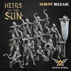 ARCHERS OF THE SUN x10 - Bigusson - Druk 3D - White Angels